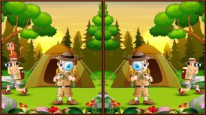 Outdoor Find the Changes Puzzle