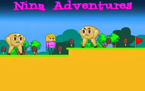 Nina's Frozen Treat Run: A Friendly Platformer