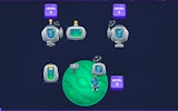 Planet Projectiler FRVR - Space Mining Clicker Online Game