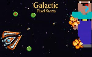 Galactic Pixel Storm - Space Precision Fighter Online Arcade Game