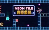 Neon Tile Rush Online Puzzle Game