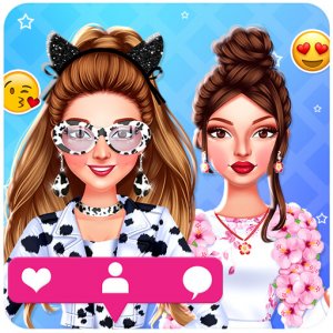 Celebrity Social Media Adventure Dress Up Game