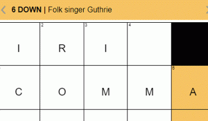 Micro Crossword Puzzle Game